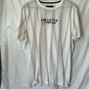 Hollister striped t shirt